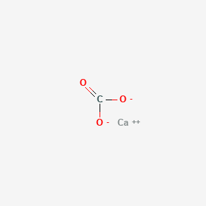 molecular formula CaCO3<br>CCaO3 B10761203 Calcium Carbonate CAS No. 13701-58-1