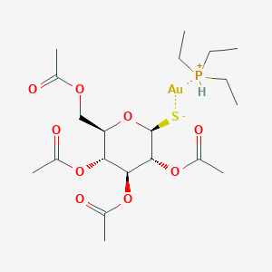 molecular formula C20H35AuO9PS B10761444 Ridaura 