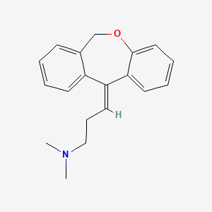 molecular formula C19H21NO B10761459 Doxepin CAS No. 3607-34-9