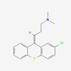 molecular formula C18H18ClNS B10761554 Chlorprothixene CAS No. 4695-61-8