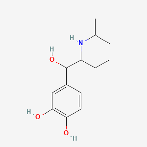 molecular formula C13H21NO3 B10761646 Isoetharine CAS No. 79490-84-9