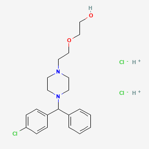 molecular formula C21H29Cl3N2O2 B10761831 Atarax 