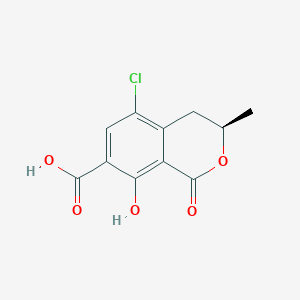 molecular formula C11H9ClO5 B107619 alpha-Ochratoxin CAS No. 19165-63-0