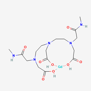 2-[Bis[2-[carboxymethyl-[2-(methylamino)-2-oxoethyl]amino]ethyl]amino]acetic acid;gadolinium