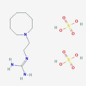 2-[2-(azocan-1-yl)ethyl]guanidine;sulfuric acid