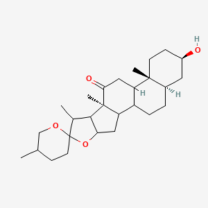 hecogenin, (3beta,5alpha,25S)-isomer