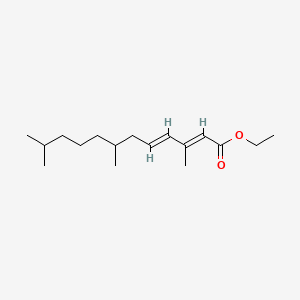 molecular formula C17H30O2 B10762707 Hydroprene CAS No. 41205-09-8