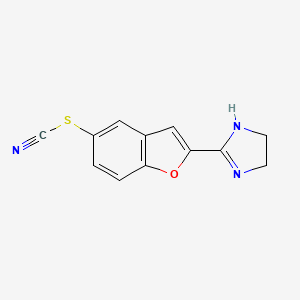 2-(Imidazolin-2-yl)-5-isothiocyanatobenzofuran