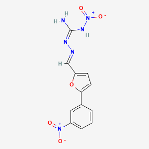 molecular formula C12H10N6O5 B10763750 ERK Inhibitor III 