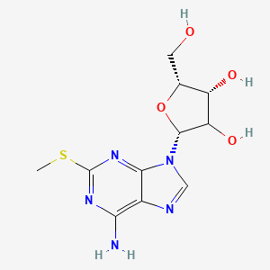 (2R,4R,5R)-2-(6-amino-2-methylsulfanylpurin-9-yl)-5-(hydroxymethyl)oxolane-3,4-diol