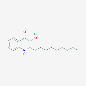 3,4-Quinolinediol, 2-nonyl-