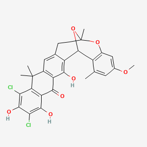 Bischloroanthrabenzoxocinone