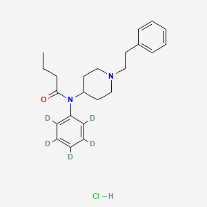 N-phenyl-d5-N-[1-(2-phenylethyl)-4-piperidinyl]-butanamide,monohydrochloride