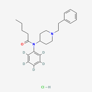 N-phenyl-d5-N-[1-(2-phenylethyl)-4-piperidinyl]-pentanamide,monohydrochloride