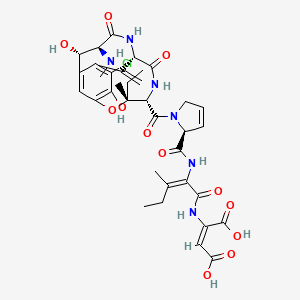 molecular formula C36H45ClN6O12 B10764629 Phomopsin A CAS No. 99752-84-8