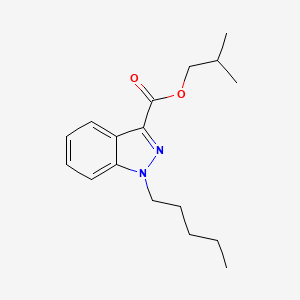 Isobutyl 1-pentyl-1h-indazole-3-carboxylate