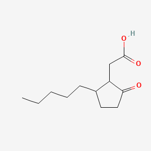 2-(2-Oxo-5-pentylcyclopentyl)acetic acid