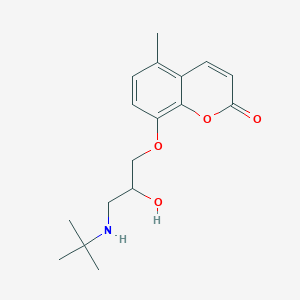 molecular formula C17H23NO4 B107653 布库莫洛 CAS No. 58409-59-9