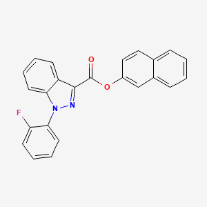 naphthalen-2-yl1-(2-fluorophenyl)-1H-indazole-3-carboxylate