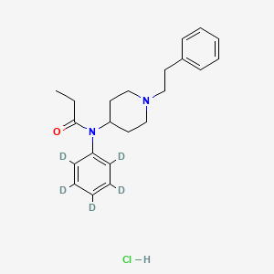 N-phenyl-d5-N-[1-(2-phenylethyl)-4-piperidinyl]-propanamide,monohydrochloride