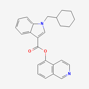 isoquinolin-5-yl1-(cyclohexylmethyl)-1H-indole-3-carboxylate