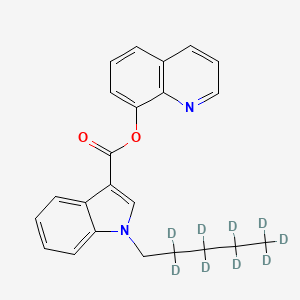 1-pentyl-2,2',3,3',4,4',5,5,5-d9-8-quinolinylester-1H-indole-3-carboxylicacid