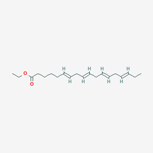 ethyl (6E,9E,12E,15E)-octadeca-6,9,12,15-tetraenoate