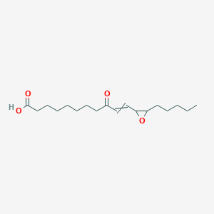 9-Oxo-11-(3-pentyloxiran-2-YL)undec-10-enoic acid