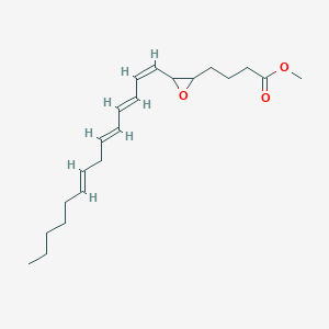 methyl 4-[3-[(1Z,3E,5E,8E)-tetradeca-1,3,5,8-tetraenyl]oxiran-2-yl]butanoate