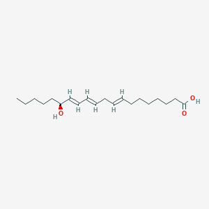 (8E,11E,13E,15S)-15-hydroxyicosa-8,11,13-trienoic acid