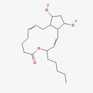 14,16-Dihydroxy-4-pentyl-5-oxabicyclo[11.3.0]hexadeca-2,10-dien-6-one