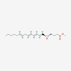 methyl 4-[(2S,3S)-3-[(1E,3E,5E,8E)-tetradeca-1,3,5,8-tetraenyl]oxiran-2-yl]butanoate