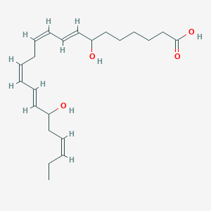 (8E,10Z,13Z,15E,19Z)-7,17-dihydroxydocosa-8,10,13,15,19-pentaenoic Acid