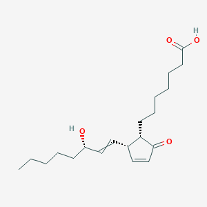 7-[(1S,2S)-2-[(3S)-3-Hydroxyoct-1-enyl]-5-oxocyclopent-3-en-1-yl]heptanoic acid