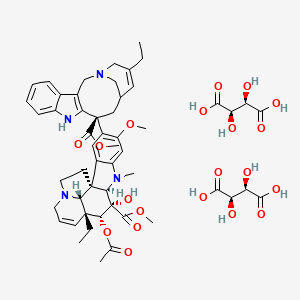 molecular formula C53H66N4O20 B10768297 Navelbine (TN) 