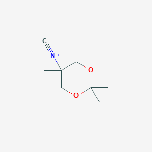 B107685 5-Isocyano-2,2,5-trimethyl-1,3-dioxane CAS No. 17144-54-6