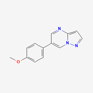 6-(4-methoxyphenyl)pyrazolo[1,5-a]pyrimidine