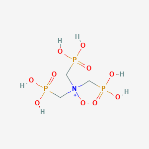 molecular formula C3H12NO10P3 B107703 [Nitrilotris(methylene)]trisphosphonic acid N-oxide CAS No. 15834-10-3