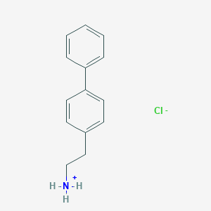 molecular formula C14H16ClN B107706 2-(4-Phenylphenyl)ethan-1-amine hydrochloride CAS No. 17027-69-9