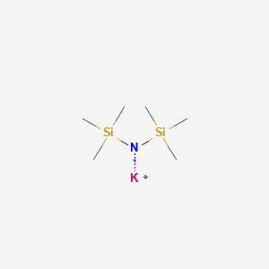 molecular formula C6H18KNSi2 B107710 Potassium bis(trimethylsilyl)amide CAS No. 40949-94-8