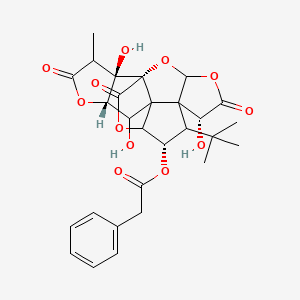 7alpha-OCOCH2Ph-ginkgolide B