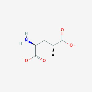 (2S,4R)-2-amino-4-methylpentanedioate