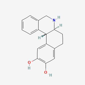 molecular formula C17H17NO2 B10771095 Dihydrexidine CAS No. 757161-85-6