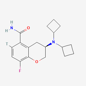 molecular formula C18H23FN2O2 B10771105 [3H]robalzotan 