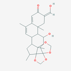 molecular formula C26H34O7 B107713 NSC 116339 CAS No. 5059-58-5