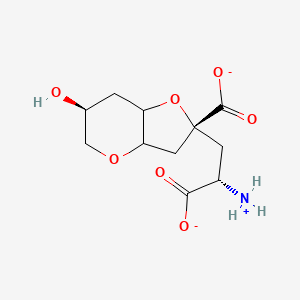 molecular formula C11H16NO7- B10771303 8-Deoxy-neodysiherbaine 