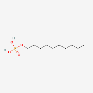 molecular formula C10H23O4P B10771305 Decyl dihydrogen phosphate CAS No. 60476-40-6