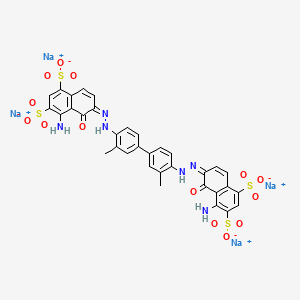 molecular formula C34H24N6Na4O14S4 B10771406 Evans Blue Dye 