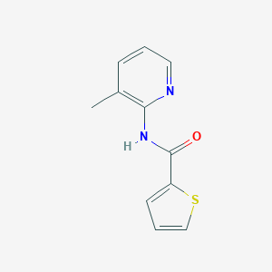 molecular formula C11H10N2OS B107715 N-(3-methylpyridin-2-yl)thiophene-2-carboxamide CAS No. 300730-32-9