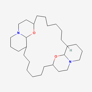 molecular formula C28H50N2O2 B10771562 (-)-xestospongin C 